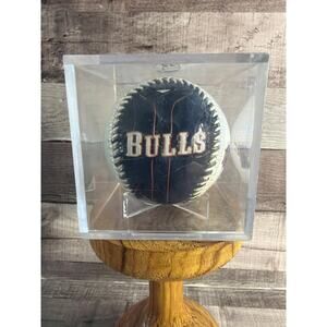 Durham Bulls NC Minor League Baseball Team Souvenir Rawlings Ball in Case Gift
